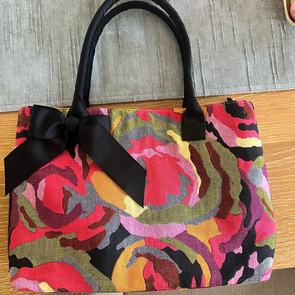 Floral Multicolor Tote Bag